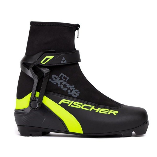 Ботинки для беговых лыж Fischer RC1 Skate S86022 черный/желтый 40 р.