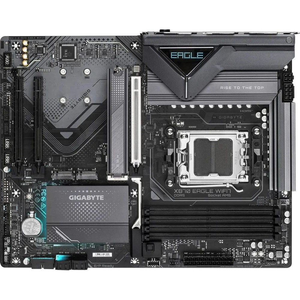 Материнская плата Gigabyte X870 EAGLE WIFI7 SocketAM5, AMD X870, ATX, Ret