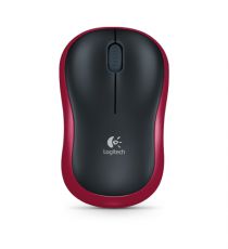 Мышь Logitech Wireless Mouse M185 USB Red