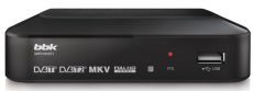 Ресивер DVB-T2 BBK SMP018HDT2 темно-серый